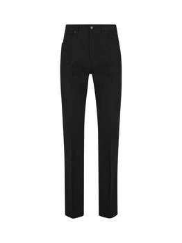 Yves Saint Laurent | Saint Laurent Button Detailed Straight Leg Trousers 5.2折起