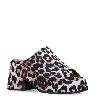 Ganni | Retro Wedge Mules 85商品图片,额外9折, 额外九折