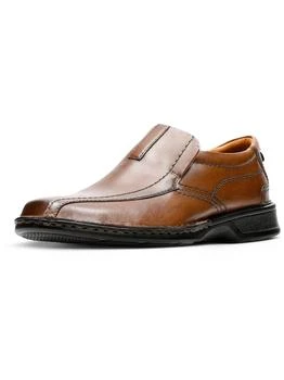 Clarks | Escalade Step Mens Leather Slip On Loafers 