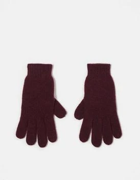 Mango | Mango capsule gloves in cherry red,商家ASOS,价格¥308