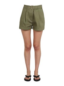 Michael Kors | Michael Michael Kors Belted High-Waist Shorts商品图片,6折×额外9折, 额外九折