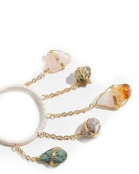 Ariana Ost | Healing Crystal Garland Earrings,商家Verishop,价格¥669