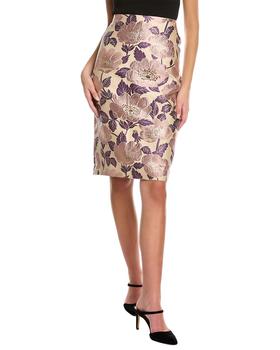 samantha sung, SAMANTHA SUNG | Samantha Sung Chloe Silk Pencil Skirt商品图片 3.4折