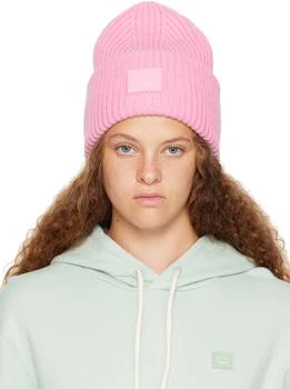 推荐Pink Large Logo Beanie商品