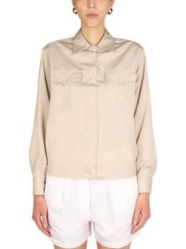 推荐Aspesi Pointed-Collar Buttoned Shirt商品