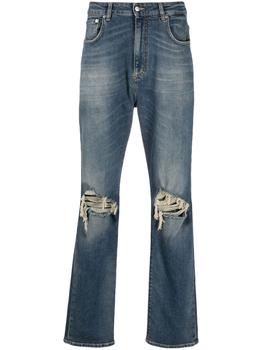 Represent | REPRESENT Ripped detail jeans商品图片,7.4折×额外9折, 额外九折