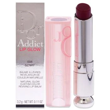 推荐Dior Addict Lip Glow - 006 Berry by Christian Dior for Women - 0.11 oz Lip Balm商品