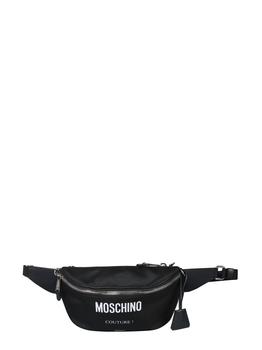 Moschino | Moschino Mens Black Nylon Belt Bag商品图片,