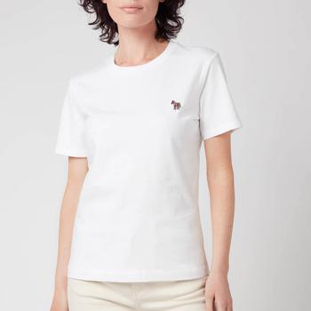 推荐PS Paul Smith Women's Zebra T-Shirt - White商品