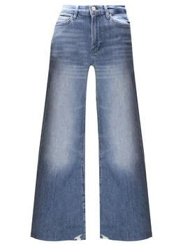 FRAME | Frame Raw-Cut Hem Cropped Jeans 7.6折起, 独家减免邮费