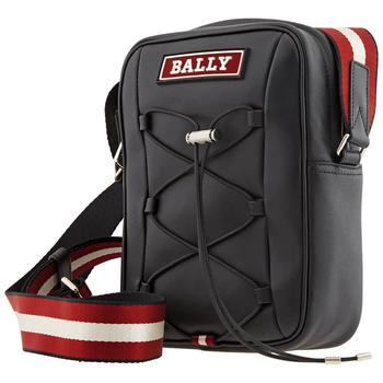 bally钱包腰包, Bally | Black Leather Ranger Crossbody Bag商品图片 4.9折