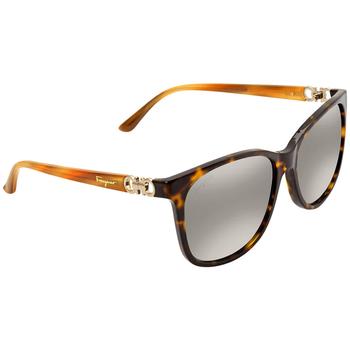 更多菲拉格慕墨镜, Salvatore Ferragamo | Ferragamo Square Sunglasses SF751SK 246 60商品图片 2.7折