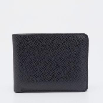 lv钱包, [二手商品] Louis Vuitton | Louis Vuitton Black Leather Multiple Wallet商品图片 满1件减$100, 满减