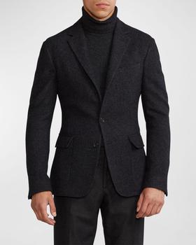 推荐Men's Felted Cashmere-Wool Sport Coat商品