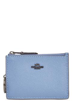 coach钱包, Coach | Blue grained leather coin purse商品图片 