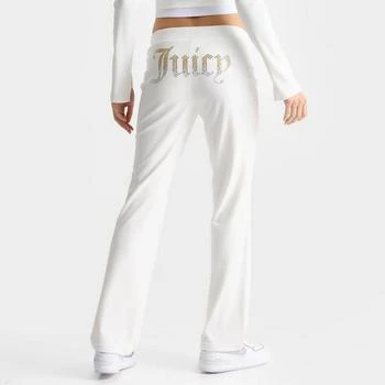 Juicy Couture | Women's Juicy Couture Ombre Big Bling Velour Track Pants,商家Finish Line,价格¥733
