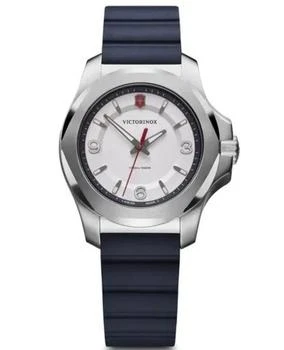 推荐Victorinox Swiss Army I.N.O.X. V White Dial Rubber Strap Men's Watch 241919商品