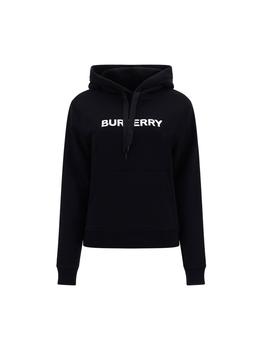 Burberry | Burberry Logo Print Drawstring Hoodie商品图片,6.9折起