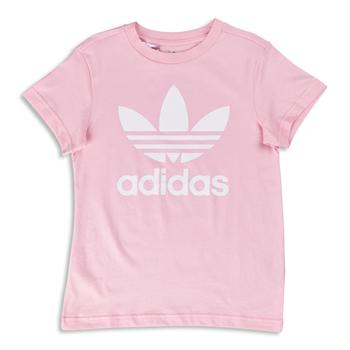 推荐adidas Girls Adicolor  Shortsleeve Tee - Grade School T-Shirts商品
