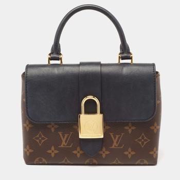 lv女包, [二手商品] Louis Vuitton | Louis Vuitton Black Monogram Canvas and Leather Locky BB Bag商品图片 8折, 满1件减$100, 满减