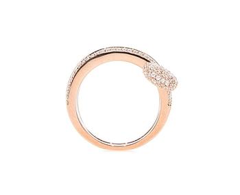 推荐APM Monaco Triple Hoops Safety Pin Ring商品