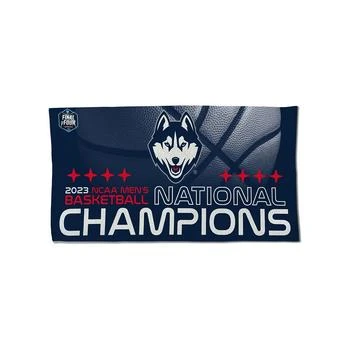 Wincraft | UConn Huskies 2023 NCAA Men's Basketball National Champions 22'' x 42'' Two-Sided On Court Locker Room Towel,商家Macy's,价格¥218
