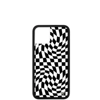 wildflower | Women's Crazy Checkers Iphone 11 Pro Case In Black/white,商家Premium Outlets,价格¥259