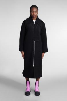 Ganni | Ganni Coat In Black Wool商品图片,