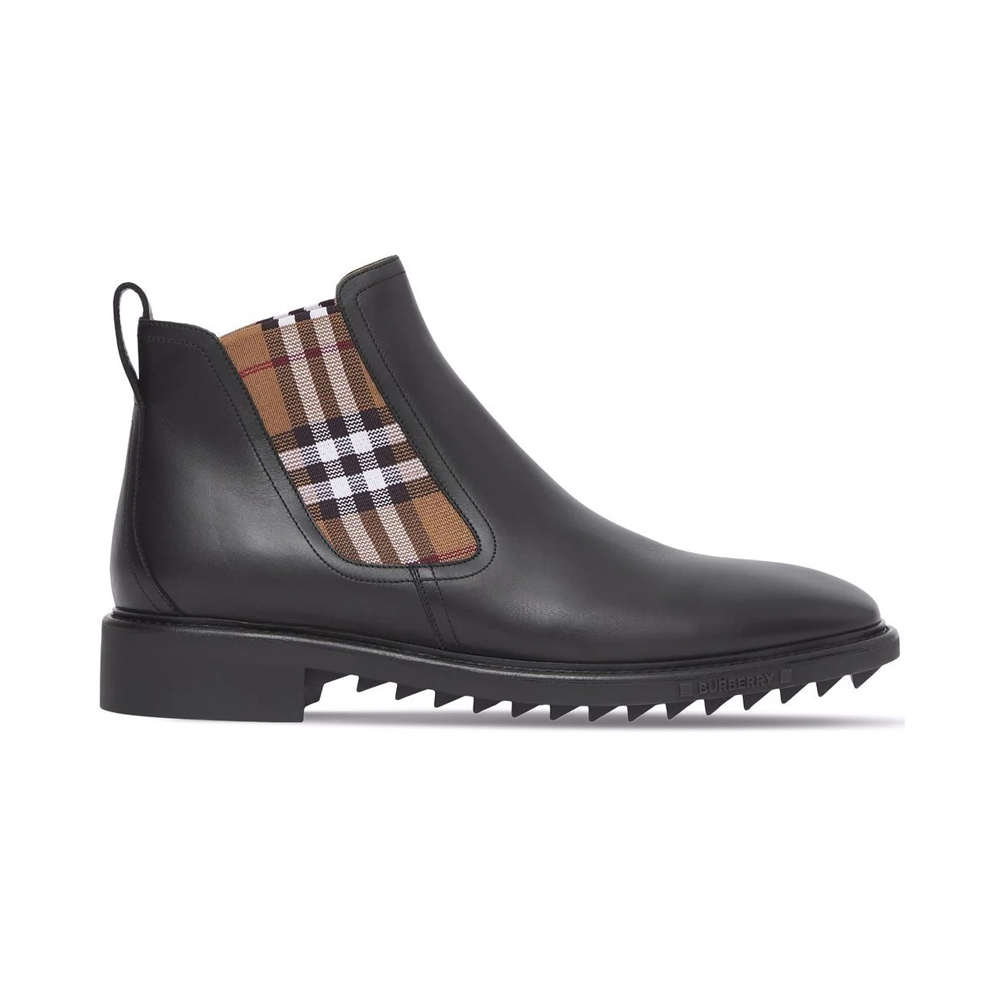 商品Burberry | BURBERRY 黑色男士短靴 8045244,商家Beyond Italylux,价格¥4578图片