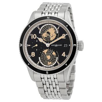 万宝龙手表评价, MontBlanc | 1858 Geosphere Automatic Black Dial Mens Watch 125872商品图片 7.4折