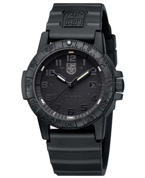 雷美诺时, Luminox | Luminox Sea Series Leatherback Sea Turtle Giant Black Dial Silicone Strap Men's Watch XS.0321.BO.F商品图片 6.4折