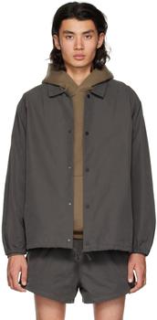 Gray Drawstring Jacket product img