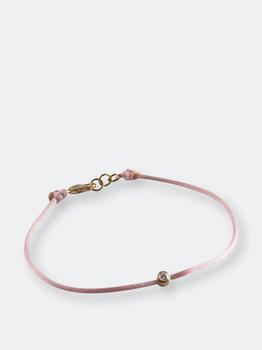 商品Pink String Diamond Bracelet for Breast Cancer OVAL图片
