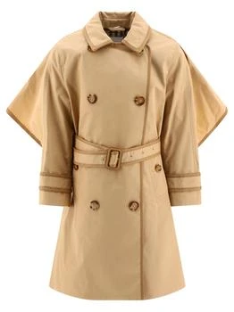 Burberry Kids Double-Breasted Belted Trench Coat