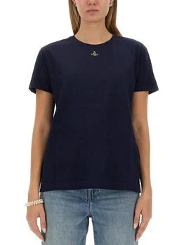 Vivienne Westwood | VIVIENNE WESTWOOD T-SHIRT WITH ORB EMBROIDERY 6.6折