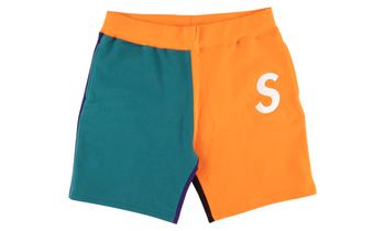 supreme卫衣, Supreme | Supreme S Logo Colorblocked Sweatshort商品图片 