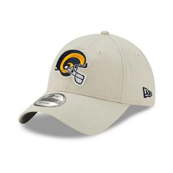 New Era | Men's Khaki Los Angeles Rams Helmet Playmaker 9TWENTY Adjustable Hat,商家Macy's,价格¥201