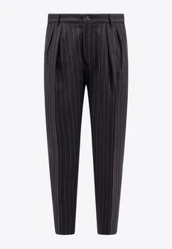 Dolce & Gabbana | Pinstripe Wool Tapered Pants,商家Thahab,价格¥3316