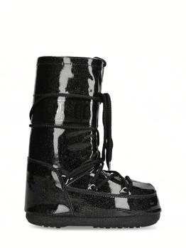 Moon Boot | Icon Tall Glitter Nylon Snow Boots 