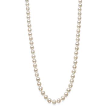 推荐Cultured Akoya Pearl (6-7mm) 17-1/2" Collar Necklace商品