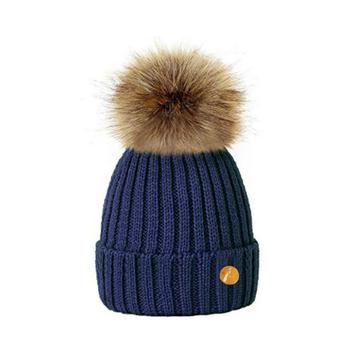 推荐Hortons England  毛球帽 深蓝色 Hortons England Meribel PomPom Hat - Navy商品