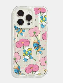 Skinnydip London | The Smurfs Floral Smurfette Shock iPhone Case,商家Skinnydip,价格¥270