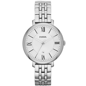 Fossil | Women's Jacqueline Stainless Steel Bracelet Watch 36mm ES3433商品图片,