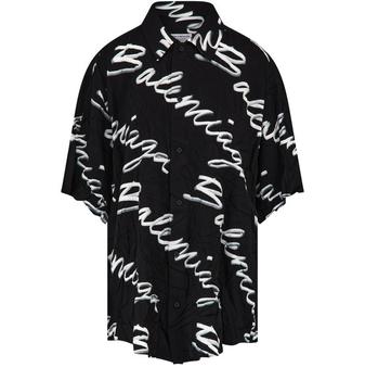 巴黎世家衬衫怎么样, Balenciaga | 徽标衬衫商品图片 额外9.5折, 额外九五折