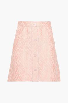Sandro | Zeby cotton-blend jacquard mini skirt商品图片,3折