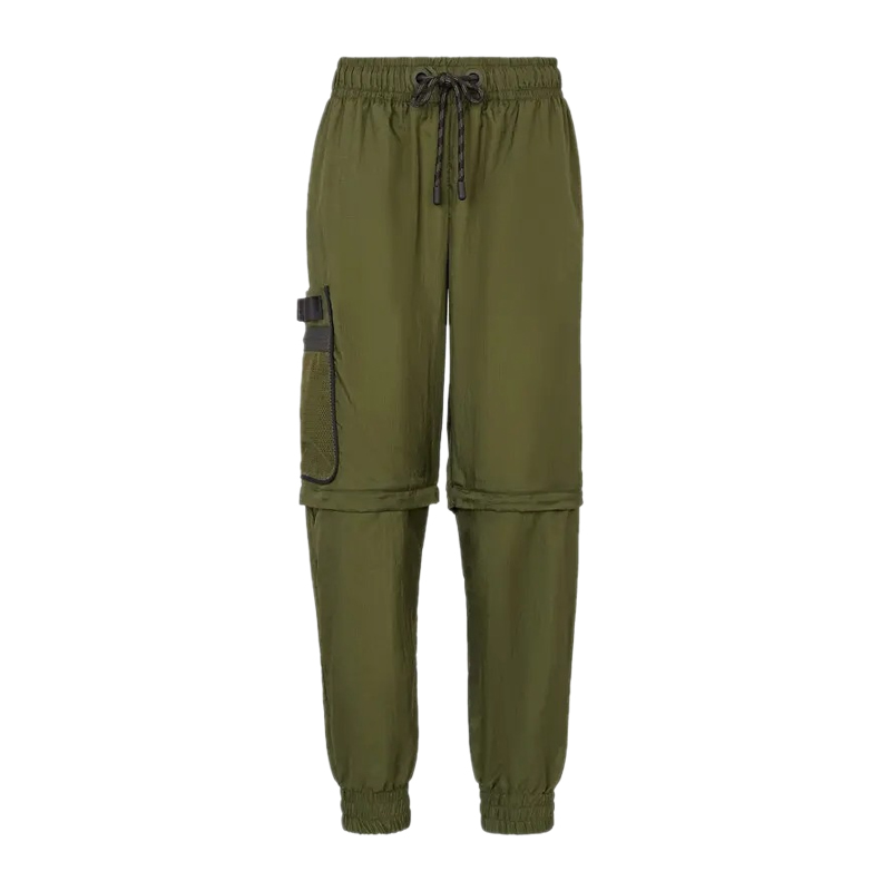 推荐FENDI 女士绿色口袋可拆卸两用运动裤 FAB240-AGM2-F11RE商品
