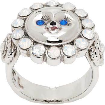 CHOPOVA LOWENA | Silver Eyes Ring,商家SSENSE CA,价格¥1326