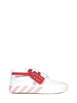 推荐Off-White Kids Vulcanized Low Strap Sneakers商品