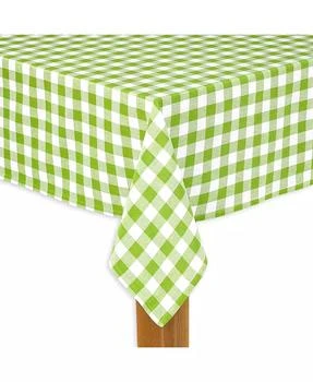 Lintex | Buffalo Check Green 100% Cotton Table Cloth for Any Table 70" Round,商家Macy's,价格¥162