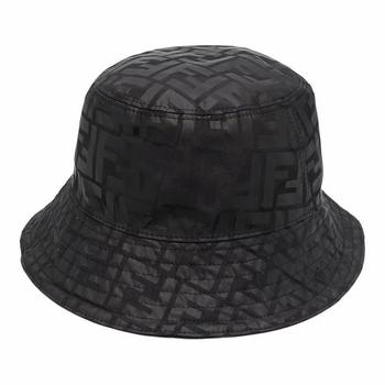 fendi直邮, Fendi | 大童款 黑色FF图案双面渔夫帽【香港仓极速发货】商品图片 5.4折
